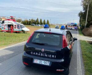 Grave incidente, investito ciclista 71enne