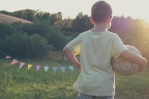 Bambini a scuola e in forma