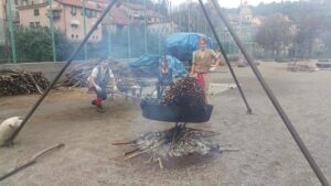 Expo Valle Stura, castagnata e treno storico per il week end
