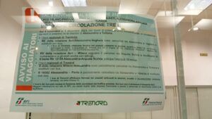 Ancora disagi per i treni Alessandria-Milano: da domani bus sostituivi
