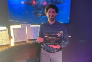 Mattia Stango premiato al Coliseum International Film Festival