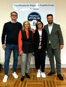 Fdi in Regione da Alessandria con Riboldi, Galvani, Formaiano e Raiteri