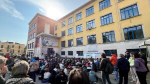 Al Borsellino lezione collettiva per riflettere sulla guerra in Palestina