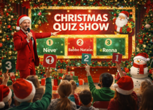 Domenica 21 dicembre il Christmas Quiz Show anima corso Roma
